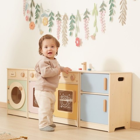 VIGA PolarB Drewniany Zestaw Kuchenny XL Pralka Kuchenka Zmywarka