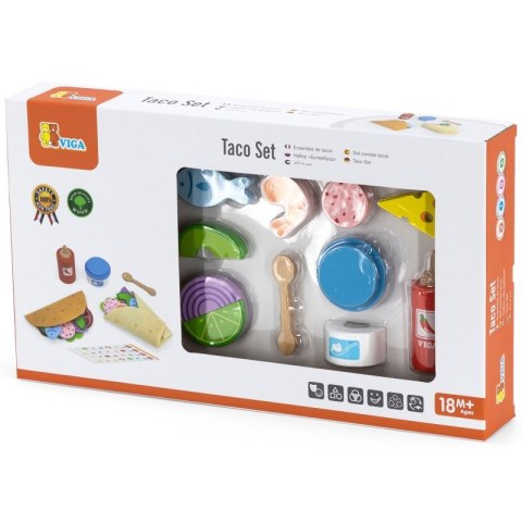 VIGA Zestaw Meksykańskich Potraw Taco i Burrito