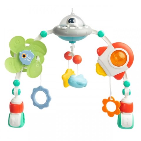 WOOPIE BABY Pałąk Łuk Zawieszka do Łóżeczka Wózka Fotelika Kosmos