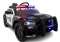 DODGE POLICJA SRT CZARNY Autko na akumulator Koła EVA Skóra pilot