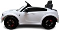 DODGE SRT BIAŁY Autko na akumulator EVA Skóra pilot