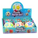 Magiczna Piłka Łamigłówka Logiczna Wypustki 7cm Mix