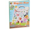 Magnetyczna układanka tablica labirynt nauka kolorów liczenia ZA5741