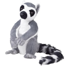 Maskotka duży pluszowy Lemur z Madagaskaru siedzący 27cm 14159