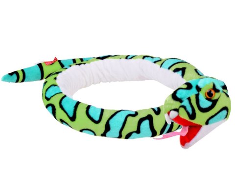 Maskotka duży pluszowy Wąż zielony boa 142cm 13379