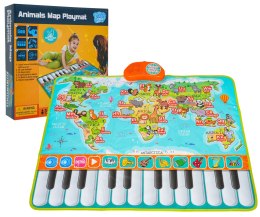 Mata Muzyczna Keyboard Świat Zwierząt