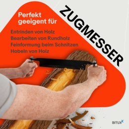 Piła do drewna, piła do cięcia wzdłużnego, strug, dłuto, skrobak proste 13'' Bituxx