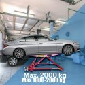 Podnośnik warsztatowy uchylny mobilny samochodowy do 2000kg wahadłowy