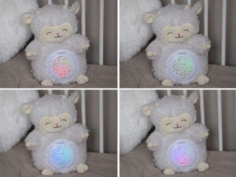 Projektor gwiazd Mięciutka OWIECZKA - 20 różnych kołysanek + dźwięki ZA5750