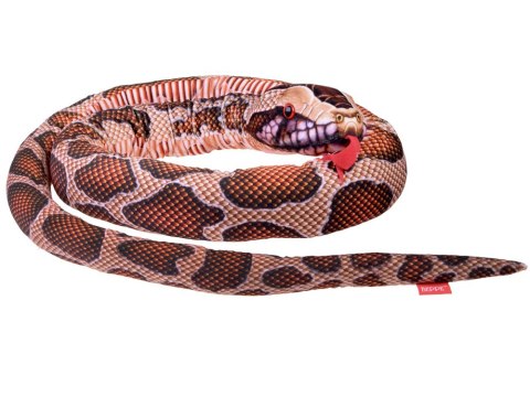 Realistyczn maskotka pluszowy wąż Pyton Birmański 180cm 14107