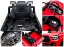 Toyota Tacoma CZERWONY Autko na akumulator miękki fotelik pilot