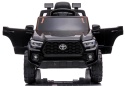 Toyota Tacoma CZARNY Autko na akumulator miękki fotelik pilot