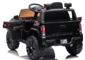 Toyota Tacoma CZARNY Autko na akumulator miękki fotelik pilot