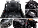 Toyota Tacoma CZARNY Autko na akumulator miękki fotelik pilot