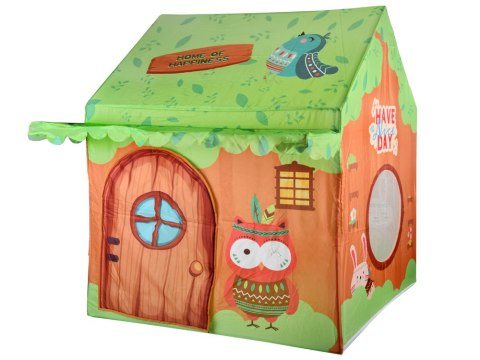 Kolorowy namiot DOMEK dla dzieci "Leśni przyjaciele" + torba ZA5763