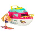 Łódź dla lalek jacht imprezowy rozkładany lalka deska surfingowa