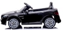 Mercedes SLC 300 CZARNY Autko na akumulator Piankowe Koła Eva, miękki fotelik, Pilot