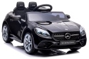 Mercedes SLC 300 CZARNY Autko na akumulator Piankowe Koła Eva, miękki fotelik, Pilot