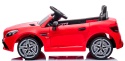 Mercedes SLC 300 CZERWONY Autko na akumulator Piankowe Koła Eva, miękki fotelik, Pilot