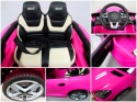 Mercedes SLC 300 RÓŻOWY Autko na akumulator Piankowe Koła Eva, miękki fotelik, Pilot