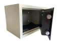 Sejf domowy biurowy na zamek elektroniczny hotelowy kasa 2 klucze w zestawie