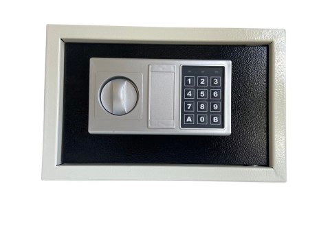 Sejf domowy biurowy na zamek elektroniczny hotelowy kasa 2 klucze w zestawie