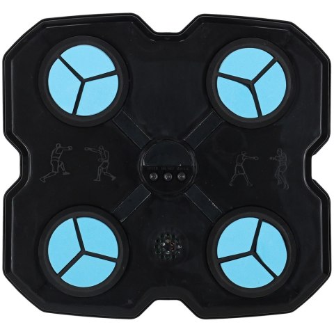 Tarcza bokserska treningowa na ścianę trenażer muzyka LED USB rękawice