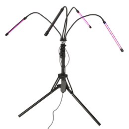 Lampa do roślin LED uprawy wzrostu panel na statywie 4x80LED