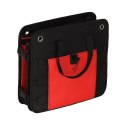 Organizer do bagażnika torba do samochodu czarny czerwony 58x37x32