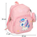 Plecak dla przedszkolaka szkolny dziecięcy jednorożec 30x22x11cm