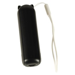 Wiatrak biurkowy wentylator mini ręczny składany wiatraczek przenośny USB czarny