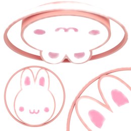 Lampa LED sufitowa plafon do pokoju dziecięcego ściemniana LUMELA + pilot króliczek