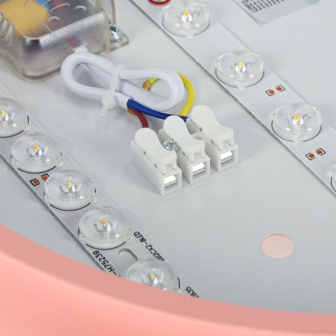 Lampa LED sufitowa plafon do pokoju dziecięcego ściemniana LUMELA + pilot króliczek