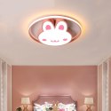Lampa LED sufitowa plafon do pokoju dziecięcego ściemniana LUMELA + pilot króliczek