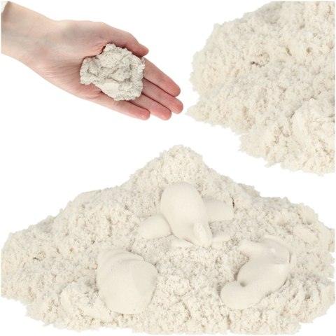 Piasek dla dzieci 1kg w woreczku biały