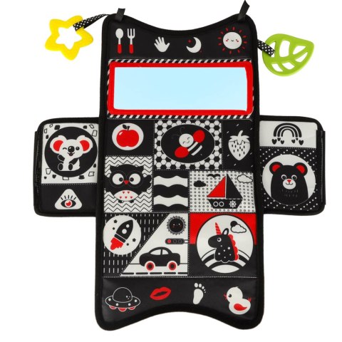 Sorter pudełko z chusteczkami sensoryczne montessori mata 2w1