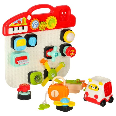 Tablica manipulacyjna interaktywna edukacyjna zabawka sensoryczna dla dzieci