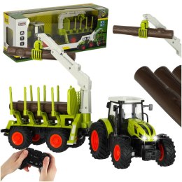 Traktor RC zdalnie sterowany ciągnik rolniczy z podnośnikiem farma 2,4G 3,7V 500mAh
