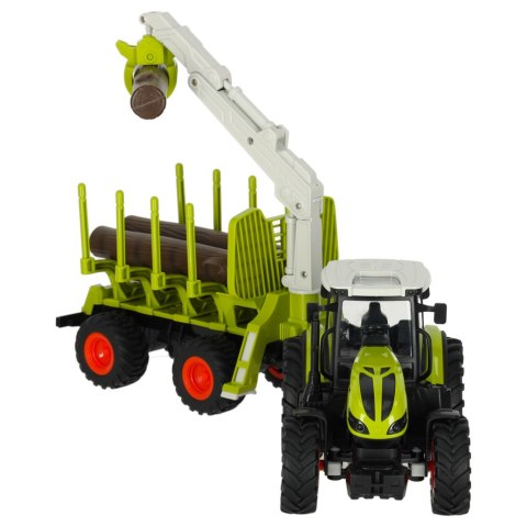 Traktor RC zdalnie sterowany ciągnik rolniczy z podnośnikiem farma 2,4G 3,7V 500mAh
