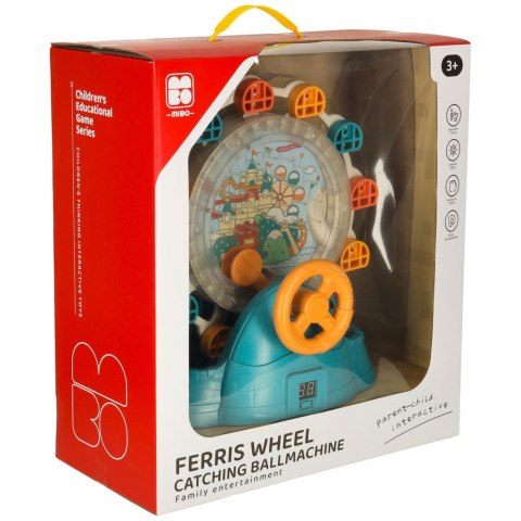 Diabelski młyn karuzela z kierownicą łapanie piłek