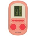 Gra elektroniczna zręcznościowa mini konsola przenośna kieszonkowa tetris różowa