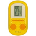 Gra elektroniczna zręcznościowa mini konsola przenośna kieszonkowa tetris żółty