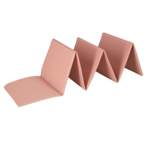 Mata fitness gimnastyczna do ćwiczeń jogi pilatesu fitness joga składana 183x61x0,4 cm różowy