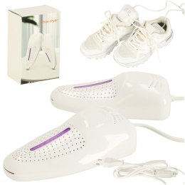 Suszarka do butów mocny osuszacz do obuwia rękawic czapek skarpet biały