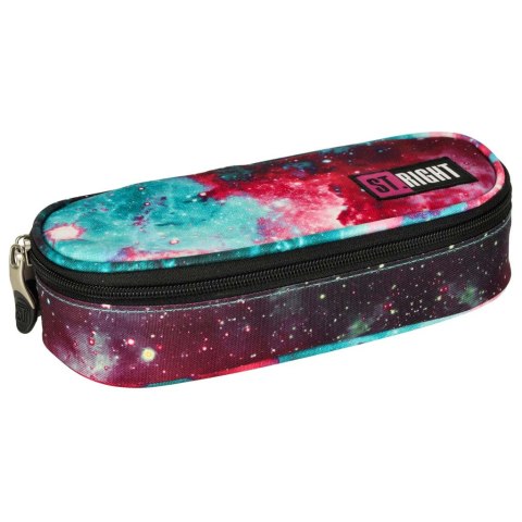 Piórnik szkolny jednokomorowy saszetka St. Right nebula