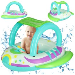 Kółko do pływania koło dmuchane z kierownicą pontonik dla dzieci z siedziskiem BESTWAY 34149