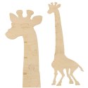 Miarka wzrostu drewniana żyrafa 125 cm