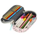Piórnik szkolny jednokomorowy saszetka myszka