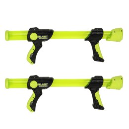 Pistolet na kulki piankowe zestaw + maska ochronna 2 szt.