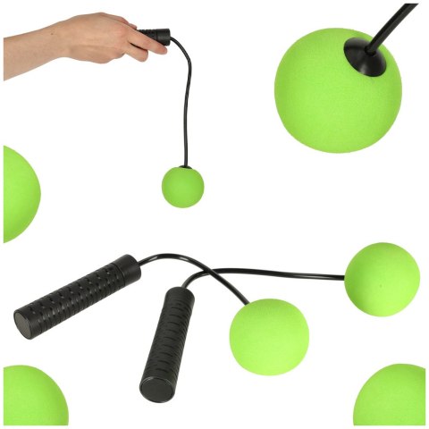 Skakanka bezprzewodowa bez linki crossfit trening cardio fitness z piłeczkami